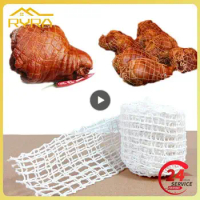3Meters Cotton Meat Net Ham Sausage Net Butcher's String Sausage Roll Hot Dog Sausage Casing Packaging Tools Meat Cooking Tool