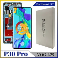 P30 Pro LCD For Huawei P30 Pro Display Touch Screen VOG-L29 VOG-L09 Digitizer Assembly For P30 Pro Capacitive Screen