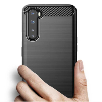 OnePlus Nord 8 NORD Z AC2001 AC2003 Carbon fiber Cover Phone Case Bumper Case for Oneplus 8 Nord Phone Cover Shockproof Bumper