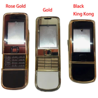 ZUGZUC New Metal For Nokia 8800 Arte 8800A Full Housing Complete Mobile Phone Housing+Logo
