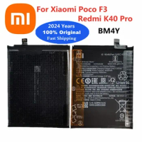 2024 Years 4520mAh Original Battery BM4Y For Xiaomi Poco F3 Redmi K40 Pro K40Pro Phone Battery Bateria Fast Shipping In Stock
