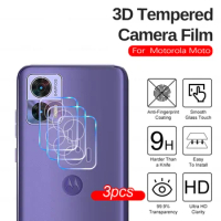 3pcs Lens cover For Motorola Edge 30 Neo Lite X Fusion 5G Moto E32 X30 S30 Pro Razr 40 Ultra 4 Razr+ Camera Tempered Glass Film