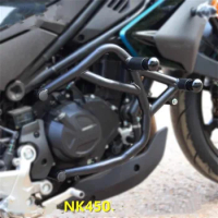 For CFMOTO NK450 Motorcycle Accessories Engine Guard Bumper Crash Bars NK450 NK 450 NK 450 450NK