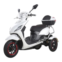 Buy Fast Speed 3 Wheel 60V 1000W Battery Powered Electric Mobility Scooter For Retail