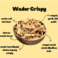 (Oleh-Oleh Surabaya) Wader crispy 500gr