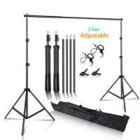 Photography Background Stand Video Studio Photo Backdrop Background Stand Party Accessories Telescopic Backgrounds Studio Photo