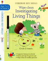 Bookxcess - Wipe Clean Investigating Living Things 7-8