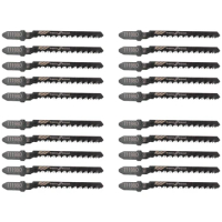 20-Piece T119BO 12 TPI Assorted T-Shank Scrolling Jig Saw Blades Set For Precision Cutting Wood