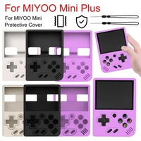 For Miyoo Mini Plus Open Source Retro Gaming Console Silicone Protective Cover Carrying Case Handheld Game Console Accessories