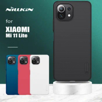 Nillkin for Xiaomi Mi 11 Lite 5G Case Super Frosted Shield Ultra-Thin Hard Matte Back Cover for Xiaomi Mi11 Mi 11 Lite 4G Case