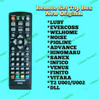 Remot Remote Set Top Box Universal Multi/Remote STB DVB T2 Universal
