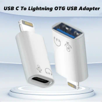 USB C To Lightning OTG USB Charge Adapter For iphone Lightning To Type C 3.1 USB 3.0 Connector For ipad iphone Headphone Adapter
