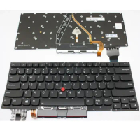 NEW Keyboard with backlit for LENOVO Thinkpad X1 Carbon 2019 7th US black