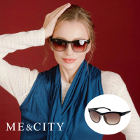 【ME&amp;CITY】義式戀語雙色太陽眼鏡 品牌墨鏡 抗UV400(ME120026 C201)