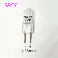 5pcs G6.35 12V 100W light bulb G6.35 12V bulb 50W aroma lamp G6.35 bulb 12V Stage light G6.35 12V 35W G6.35 12V halogen bulb