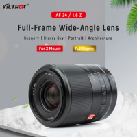 Viltrox 24mm F1.8 for Sony E Nikon Z Camera Lens Auto Focus Full Frame Wide Angle Lenses E Mount A9II A7IV A7II Z Mount Z9 Z6