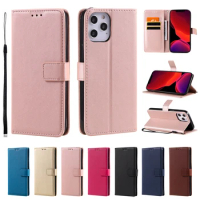 Phone Leather Wallet Case For iPhone 4 4S 5 5S SE 6 6S 7 8 Plus 12 11 Pro X XS XR Max 2020 mini Flip Cover Card Slot Coque