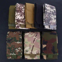 Camping Outdoor Mobile Phone Bag Functional Nylon Waist Belt Case Army Waist Bag Zipper Waist Pack Waist Bag Outdoor Belt Bag