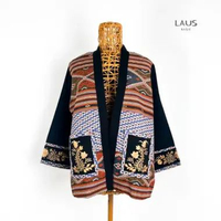 Lausboutique Outer Bagang-Motif Bohemian-Outer Ethnic Kantor L Bohemian