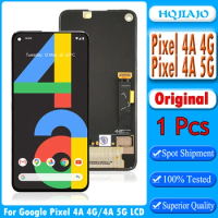 Original For 5.81inch Google Pixel 4A 4G LCD Display Touch Screen Digitizer Assembly For 6.2inch Google Pixel 4A 5G Display