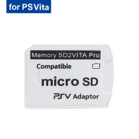 New Arrival SD Game Card 1000/2000 Sd Card Slot Adapter 3.60 System SD Card V5.0 SD2VITA PSVita Memory Micro Card for PS Vita