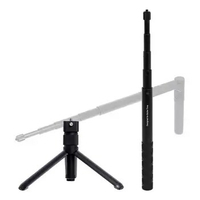 For Insta360 Universal Invisible Selfie Stick for Insta360 X3 Bullet Time Bundle Handle Insta ONE X2 /ONE Rs Cameras Accessories