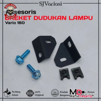 COD Breket Foglamp Vario 160 | Breket Dudukan Lampu Tembak D2 Laser Vario 160