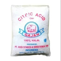 CITRUN SITRUN CITRIC ACID CAP GAJAH 10 BUNGKSU @ 50gr PEMUTIH PEMBERSIH PAKAIAN **