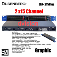 EQUALIZER DUSENBERG EQX 215 PLUS OUTPUT SUBWOOFER