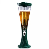 LED detachable beer dispenser, 3L beer tower, durable and convenient for distribution