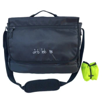 Bicycle Front Bag Bike Shoulder Bags for 3SIXTY Folding Accessories with Rain Cover Bag