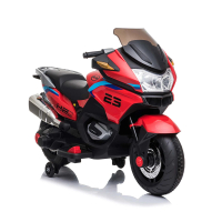 【聰明媽咪兒童超跑】重型兒童電動機車 摩托車(XMX609 白/紅)