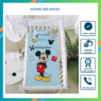 Chiếu điều hòa cao su non họa tiết 5D Hương Trà house