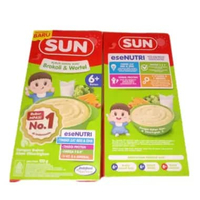 Sun Bubur Sereal Susu 120gr Sun Bubur Brokoli & Wortel 120gr (Hijau Muda)