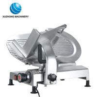 Top Quality Semi-automatic Italian Meat Slicer Machine Commercial Electric Frozen Meat Slicer Meat Roll Slicer Cutter Processing
