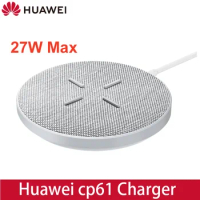 HUAWEI CP61 SuperCharge Wireless Charger 27W Max Qi Wireless Charger for iPhone Samsung Huawei Mate 30 Pro Fast Charger