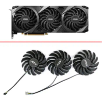 PLD09210S12HH DC 12V 0.4A 85MM 4PIN RTX3080 3090 GPU Cooler forMSI RTX 3070 3080 3090 Ventus 3X Gaming Graphics Card Cooling Fan