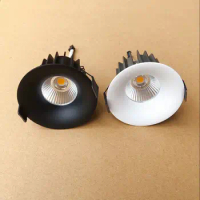 6PCS AC110V 220V Dimmable LED Downlight 5W 7W 10W 12W 15W COB Spotlight Recessed Ceiling Lamps Indoor Lighting