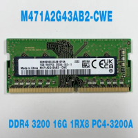 1PCS For Samsung Laptop Memory M471A2G43AB2-CWE RAM DDR4 3200 16GB 16G 1RX8 PC4-3200A