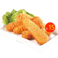 【卜蜂】起司雞柳條 重組 15包組(450g/包)
