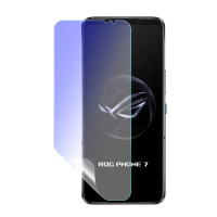 【o-one】ASUS ROG Phone 7 滿版抗藍光手機螢幕保護貼(贈鏡頭貼1入)