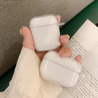 Customized Clear Earphone Case for Apple AirPods 1 2 3 Pro Pro2 Soft transparent Protective Cover for Airpods 3 Accessories