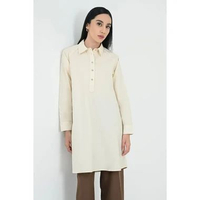 Geulis.id TATIMA TUNIC / TUNIC WANITA XS BEIGE