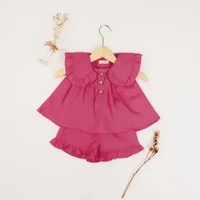 TINYME 0-3 thn || SETELAN ANAK SET ATASAN CELANA RUFFLE BAYI catalog TMTM BIANCA 0-6 Bulan Barbie