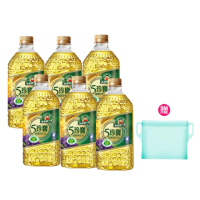 【得意的一天】五珍寶健康調合油 2.4L/瓶x6(送矽膠料理保鮮袋)