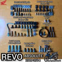 COD / Gratis Ongkir / Baut Lengkap Full Set Body Bodi Honda Revo 110 2009-2014