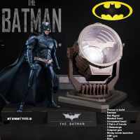 100% Original Modoking Action Figure Superhero Batman DC Dark Knight Battle Suit Lampu Bat-Signal