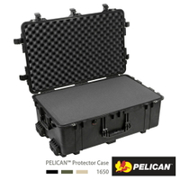 限時★..  美國 PELICAN 1650 派力肯 塘鵝 輪座拉桿氣密箱 含泡棉 黑色 公司貨【夏日限時 全館點數5倍送】