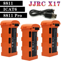 JJRC X17 RC 11.1V 2850mAh Drone Battery For ICAT6 8811 8811Pro Quadcopter Battery Original X17 Battery Parts Li-po drone Battery