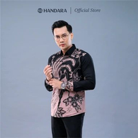Batik Handara - Asmara Manyura Kemeja Pria Furing Erro Slim Fit M